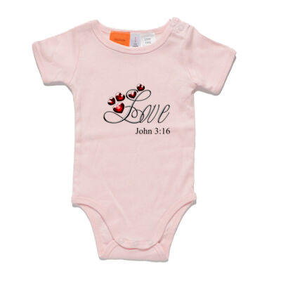 Love John 3:16 Baby One Piece Thumbnail