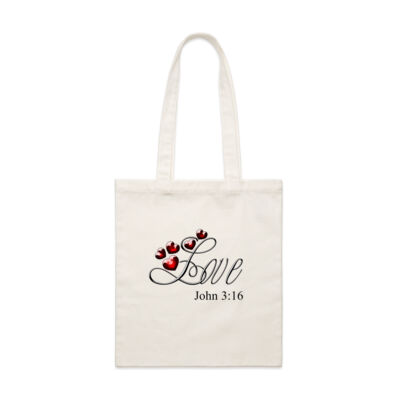 Love John 3:16 Parcel Tote Thumbnail