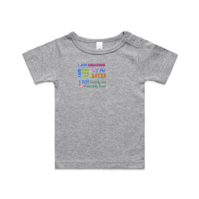 I AM words to describe a child Infant Tee Thumbnail