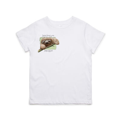 Sloth. Jesus Loves You - Just sayin! Premium Tee Thumbnail