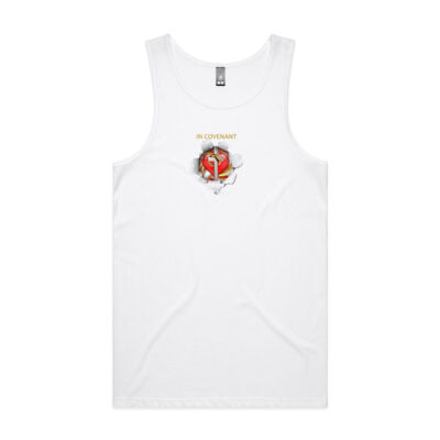 3D Design. In Covenant. Premium Singlet Thumbnail