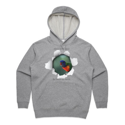 Jesus Loves You, Be Jesus on earth. Premium Hood Thumbnail